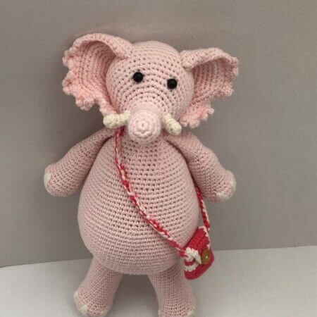 Barry the elephant pink