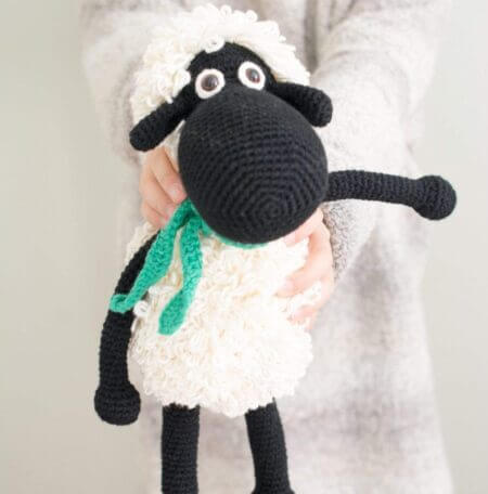 Darla the sheep - black