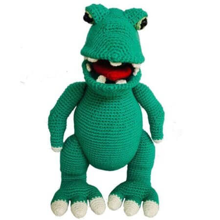 Rex the Dino Crochet Stuffed Animal