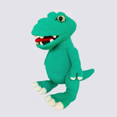 Rex the Dino Crochet Stuffed Animal